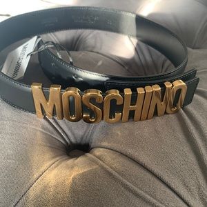COPY - COPY - MOSCHINO
Logo Leather Belt